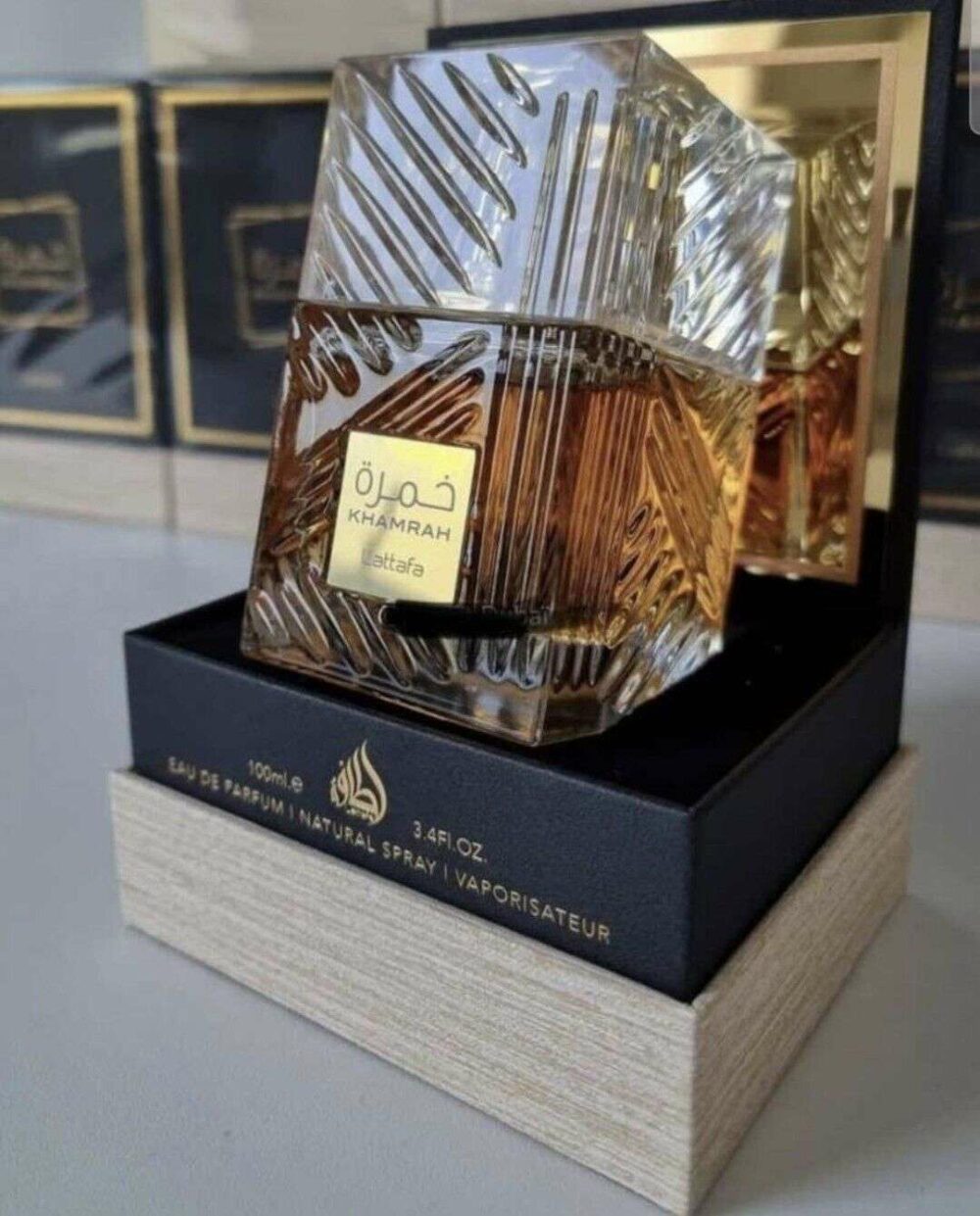 Khamrah Eau De Parfum 100ml Lattafa Luxury – Image 2
