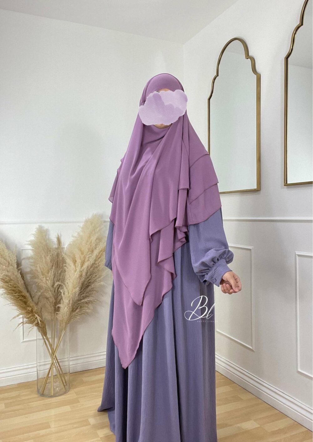 Malikat Khimar Chiffon 3 Layers (more colors) – Image 24