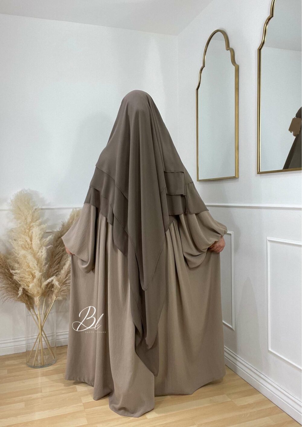 Malikat Khimar Chiffon 3 Layers (more colors) – Image 10