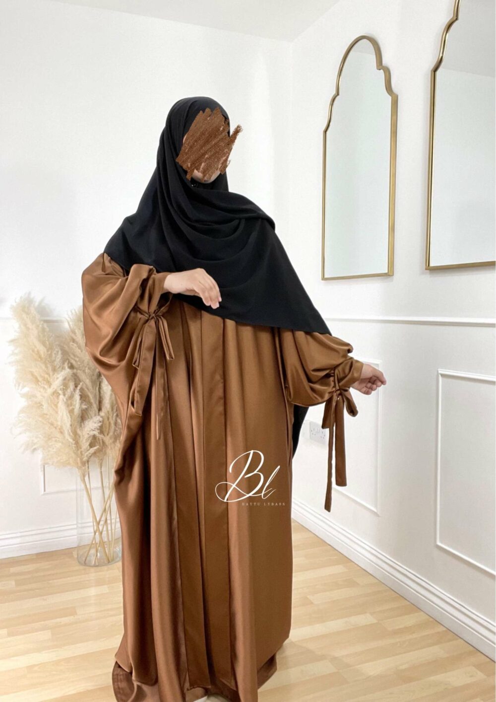 Luxury Shiny Abaya (more colors) – Image 3