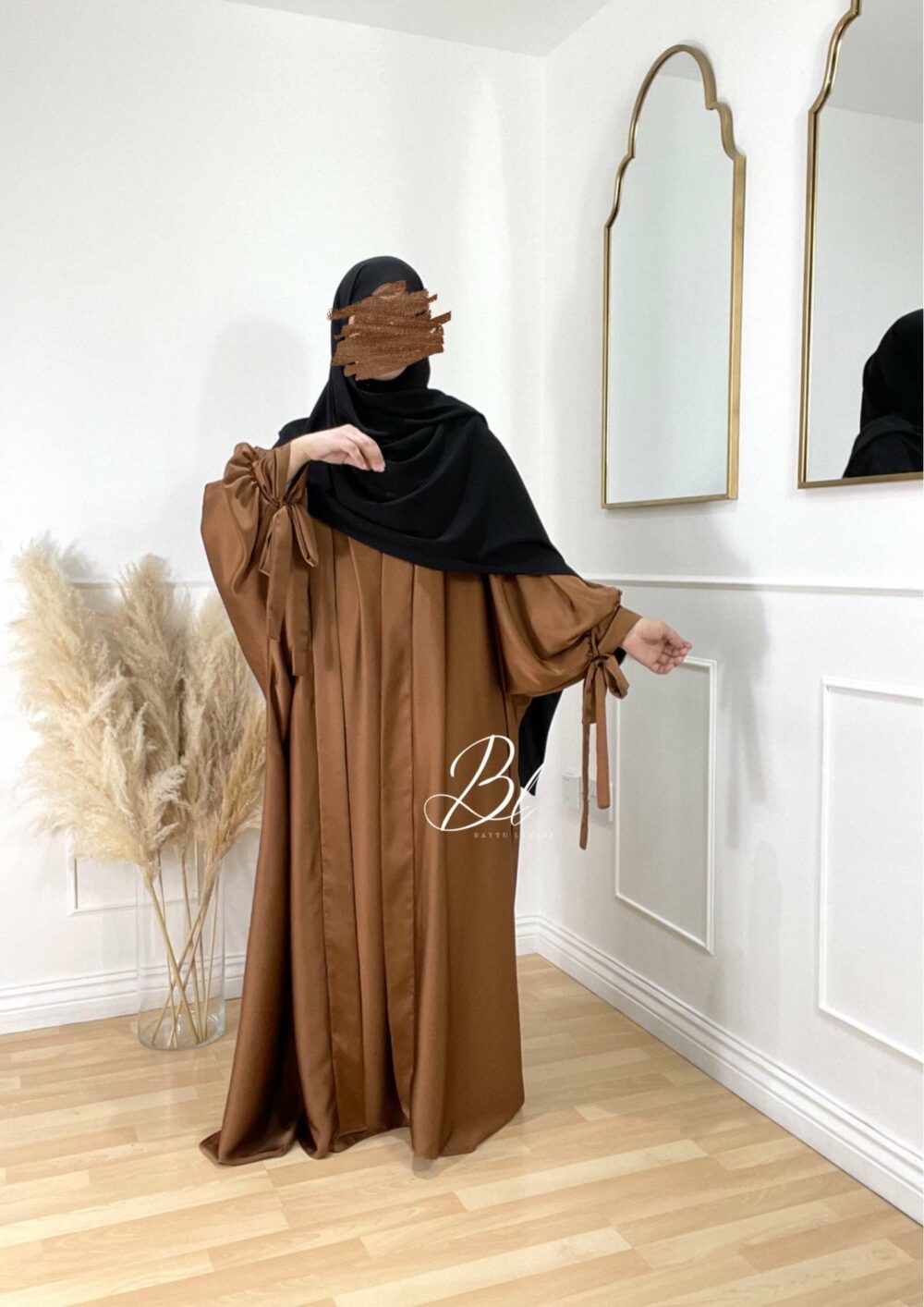 Luxury Shiny Abaya (more colors) – Image 2