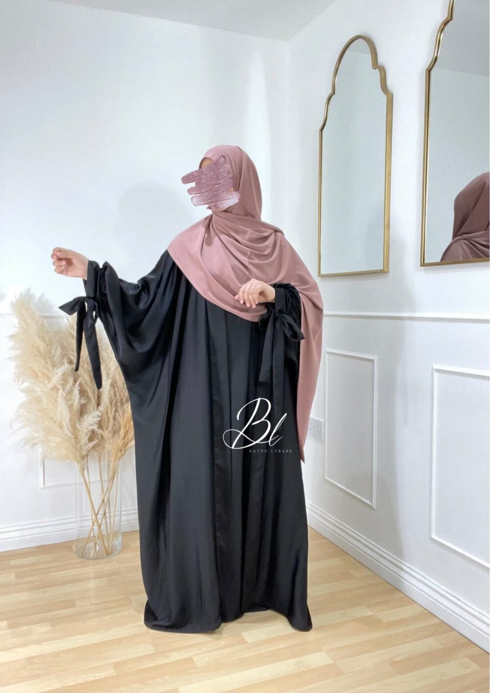 Luxury Shiny Abaya (more colors) – Image 4