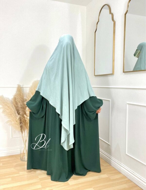 Yasmin Khimar - Crepe - Mint
