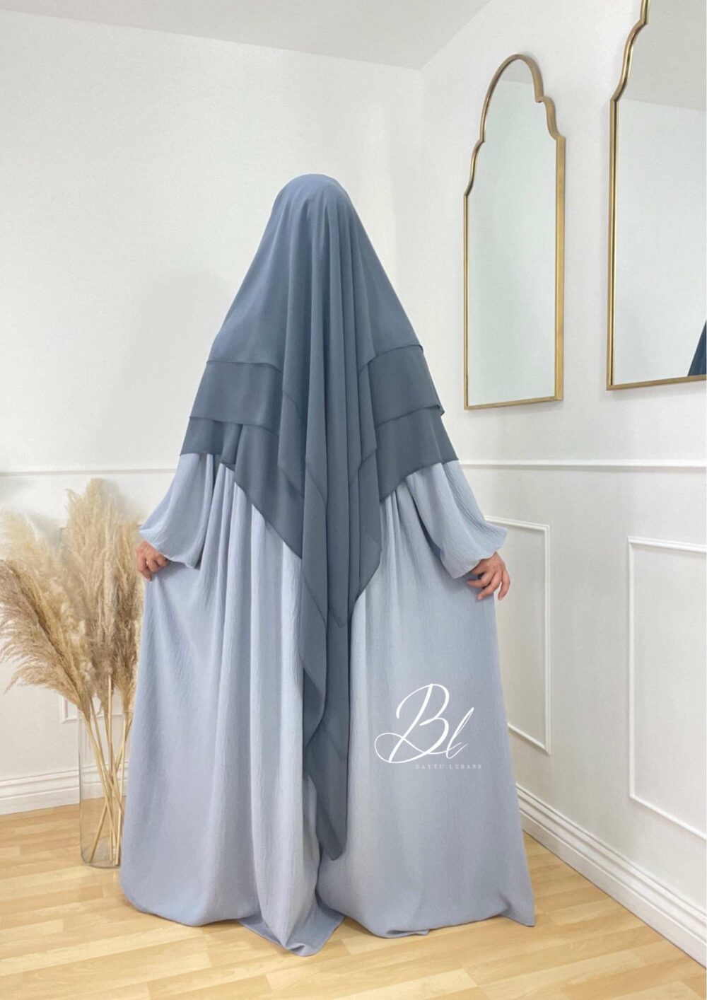 Malikat Khimar Chiffon 3 Layers (more colors) – Image 7